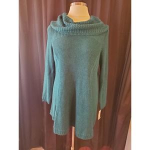 NWT Style & Co Green Cowl Neck 2X Sweater